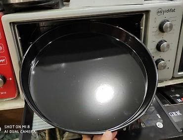 Духовки: Elektrikli Soba Yidifat 55 litrelik model Türkiyə istehsali. ✅️ Saat — 6