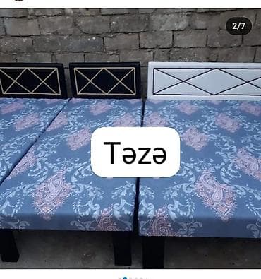 tek carpayllar: Kravat hazırı var çatdırılma var bir nəfərlik 60 manat taxt 110 manat — 2