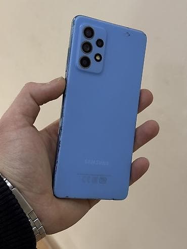 mi mix 4: Samsung Galaxy A52, 128 GB, rəng - Göy, Barmaq izi, İki sim kartlı, Face ID — 3