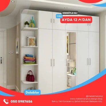 metbex şkafı: Modern dolablar KREDİTLƏ Dolabları indi kreditlə əldə, edə — 14