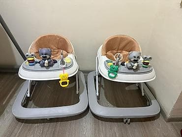 Uşaq gəzdiricisi (yüyürəcək) – 2 ədəd - Rəng: boz-ağ korpus, açıq