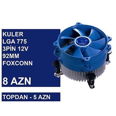 Kulerlər “775 socket 12v 3/4pin” ⭐Kuler 775 socket 12v 3pin - 8 AZN — 3
