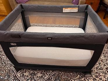 taxt doseyi: Oğlan və qız üçün, İşlənmiş, Dördbucaq, Beşik, Matras ilə, Yellənmə mexanizm ilə — 10