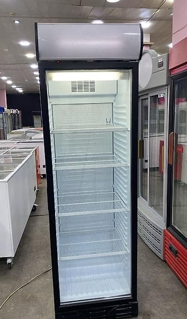 soyuducular mini: Ticarət vitrini tipli şüşə qapılı soyuducu - Şaquli vitrin dizaynı — 1