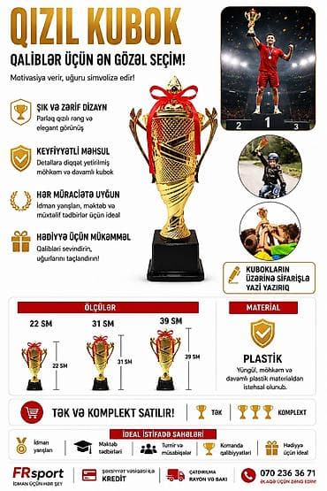💥 kubok, kuboklar ✅ 7/24 əlaqə saxlaya bilərsiz. ✅ ŞƏXSİYYƏT