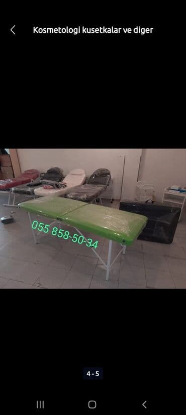 Yeni, Masaj kuşetkası, Qatlanan