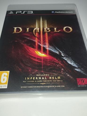 hard disk: PS3 Original Diablo III | Qutu + Kitabça + Bonus Code - Platforma — 1