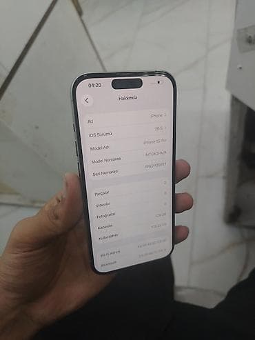 iphone x plus: IPhone 15 Pro, Gümüşü — 5