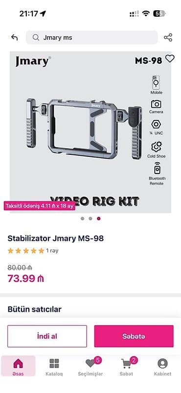 mining rig: Telefonla çəkiliş üçün əlavə aksesuar bağlamaq üçün qəfəs Jmary MS-98 — 4