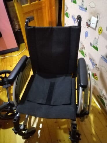 İnqalyatorlar, nebulizerlər: Təkərli əlil arabası - Yüngül və möhkəm metal karkas - Rahat toxuma — 2