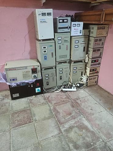 ev qapilati: İşlənmiş, Ev üçün, 1 faza, Gərginliy stabilizatoru, 220 V — 1