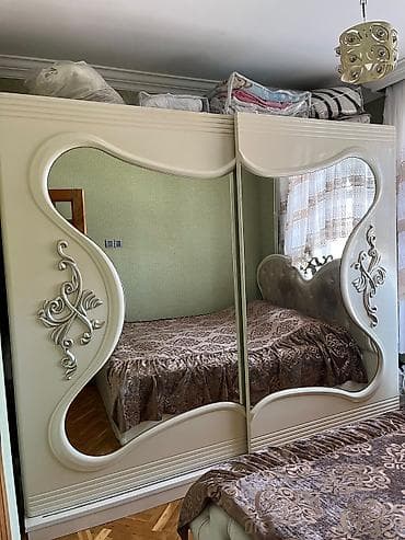 stul dest: İkinəfərlik çarpayı, Dolab, İşlənmiş — 9