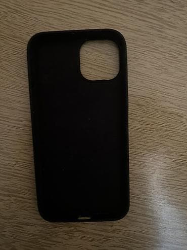 mini buzdolabı: Məhsul: iPhone üçün orijinal tip qara silikon üzlük - Material — 2