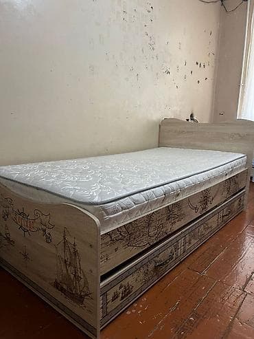 İşlənmiş, Təknəfərlik çarpayı