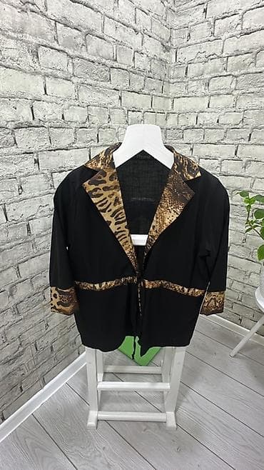 wolt geyim: Sevan Collection qadın üst geyimi - Model: qısa jaket/kimono tipli — 1