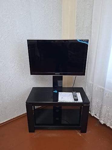tuner satisi: Samsung LED TV + şüşə TV stendi - Ekran: LED, Samsung marka - Korpus — 1