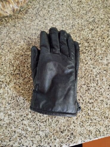 Maskalar, eynəklər: Qara dəri əlcək - Material: yumşaq, elastik süni/haqq dəri görünüşlü — 1