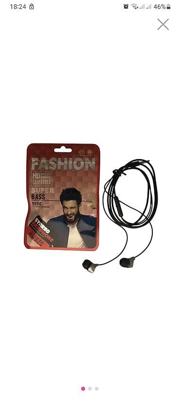 en ucuz notebook nerede: Naqilli qulaqlıq – “Fashion” Stereo Earphone - HD Sound Quality — 1