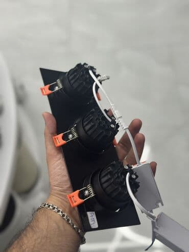 spot işıqlar qiyməti: Duroselli spot 4000k işıq rənginə sahib olan metal korpuslu, soyutmalı — 6