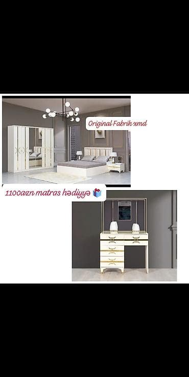 Original fabrik istehsalı yataq otağı dəstləri Model xüsusiyyətləri — 3
