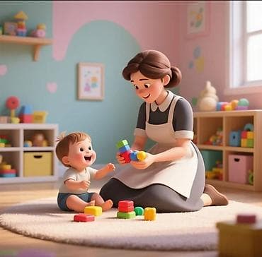 Yeni dogulandan 10yasa kimi evde usaga baxilir tek analar isi gucu