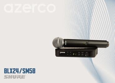 karaoke sistemi: Yeni Simsiz (Bluetooth) Mikrofon Shure, Pulsuz çatdırılma — 3