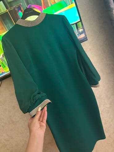 zümrüd qaşlı üzüklər: Gündəlik don, Midi, New Look, S — 1