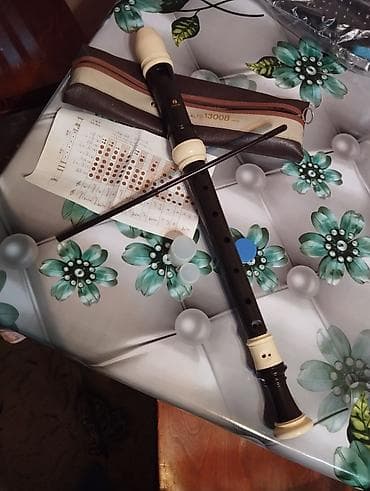 Флейты: Zen-On Alto 1300B blok fleyta (Yaponiya) - Tip: Alto (f key), barok — 2