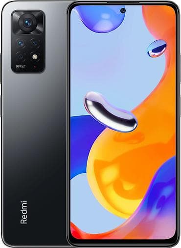 Redmi 11, 128 GB, rəng - Qara, Barmaq izi — 1