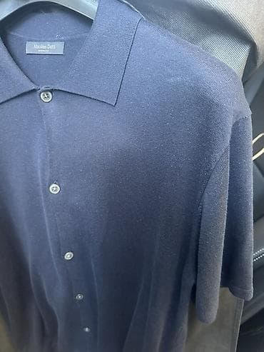 cins pencekler: Polo köynək, Massimo Dutti, M, rəng - Göy — 3