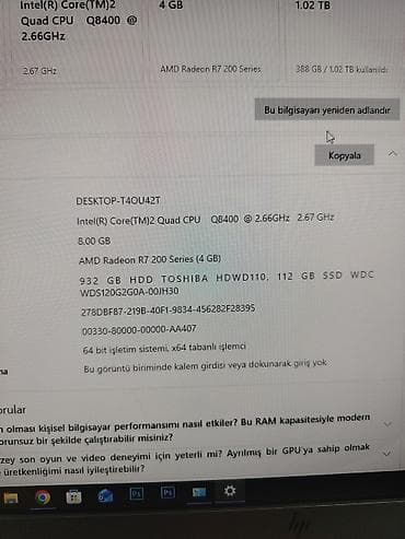 tab s7 plus: Masaüstü kompüter seti – RGB işıqlı “Yamata” korpus və tam — 8