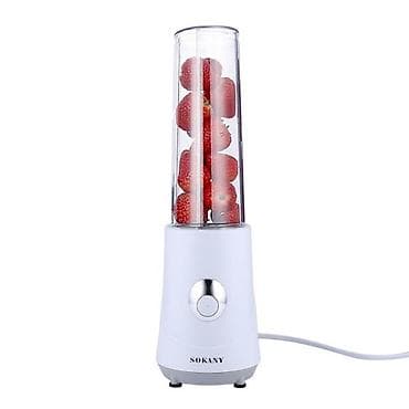 Blender sokany Güc: 260 Vt; Tutum: 400 ml; 2 funksiyalı şüşə qapağı