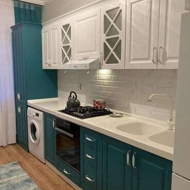 xrom kraska: Sifarişlə mətbəx dəsti, Özü çəkən petlələr, MDF, Kredit yoxdur, Pulsuz çatdırılma — 2