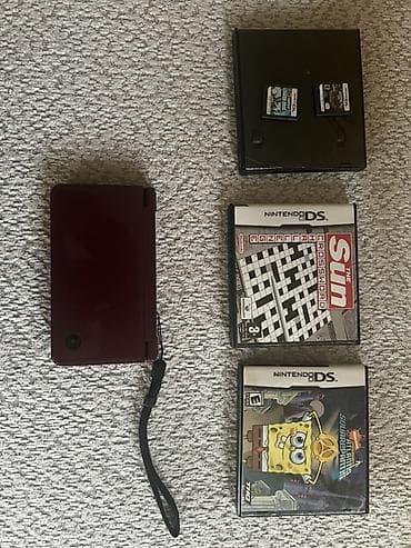 video reqistrator: Nintendo DSi XL – bordo rəngli portativ konsol Xüsusiyyətlər: - — 2