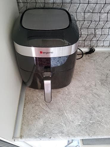 Bergamo Air Fryer – Yağsız bişirmə qurğusu Xüsusiyyətlər: - lalafo.az -da Bergamo Air Fryer – Yağsız bişirmə qurğusu Xüsusiyyətlər: -