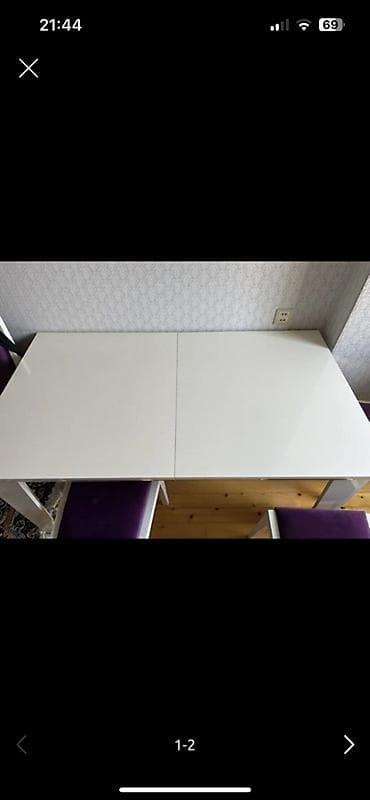 Qonaq otağı üçün, İşlənmiş, Açılan, Kvadrat masa, 6 stul lalafo.az -da Qonaq otağı üçün, İşlənmiş, Açılan, Kvadrat masa, 6 stul