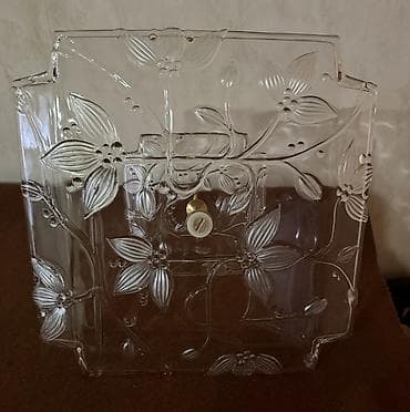 azza tort: Tort və şiriniyyat qabı, rəng - Qızılı, Şüşə, Türkiyə — 3