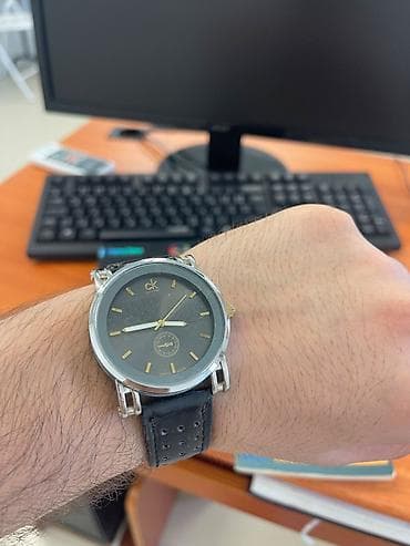 Qol saatları və aksesuarlar: İşlənmiş, Klassik Saat dəsti, rəng - Qızılı — 5