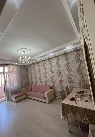 8 ci mikrorayon: Şəkillərdə təqdim olunan mənzil interyeri - Zövqlü dizaynlı işıqlı — 1