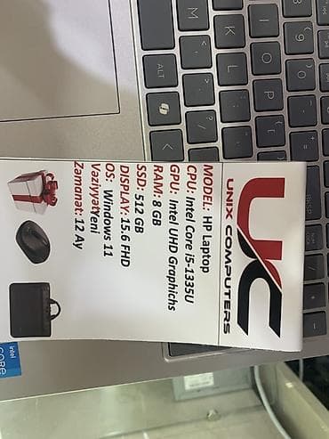 HP: Yeni HP 15.6 ", Intel Core i5, 512 GB, Pulsuz çatdırılma — 4