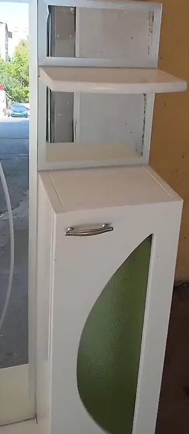 ucuz kasa: Ağ rəngli vanna otağı mebel dəsti - Material: MDF/laminat əsaslı — 2