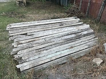 Beton hasalar üçün şpallar/şpal plitələr - Material: bərk armaturlu