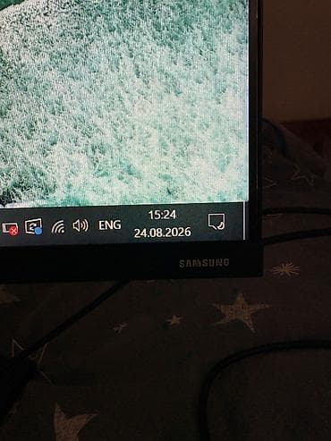 Monitorlar: Samsung kompüter monitoru - Ekran ölçüsü: “ 27" (şəkillərdə nisbət — 3