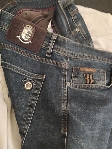 iş formasi: Kişi geyim dəsti – köynək və cins şalvar - Köynək: Açıq boz rəng — 3