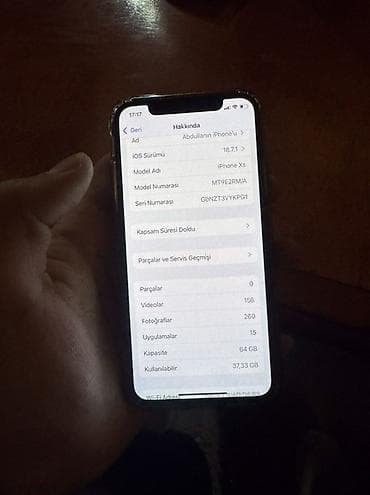 samsung s5 aksesuar: IPhone Xs, 64 GB, Qızılı, Face ID — 3