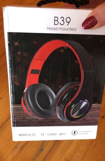 Maqnitofonlar: B39 Wireless Headset – naqilsiz qulaqlıq - Bluetooth: 5.0 (aşağı — 3