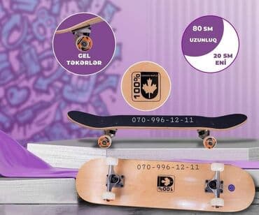 gitara cantasi: Skeyt Kanada, Skateboard Kaykay Professional Skateboard 🛹 — 1