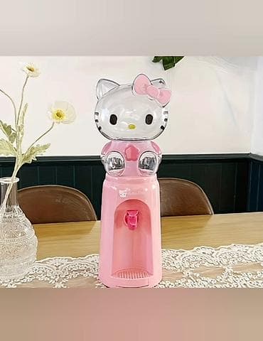 Hello Kitty mini su dispenseri - Kompakt masaüstü dizayn: uşaqların