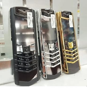 Vertu rəng - Qara, Düyməli