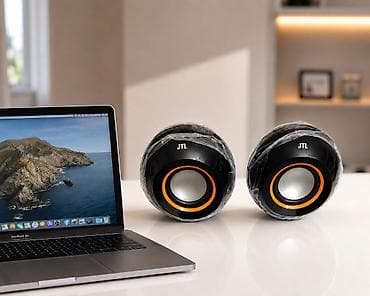 3 birinde printer: YENI JTL USB stereo kompüter səsgücləndiriciləri - 2.0 masaüstü — 1
